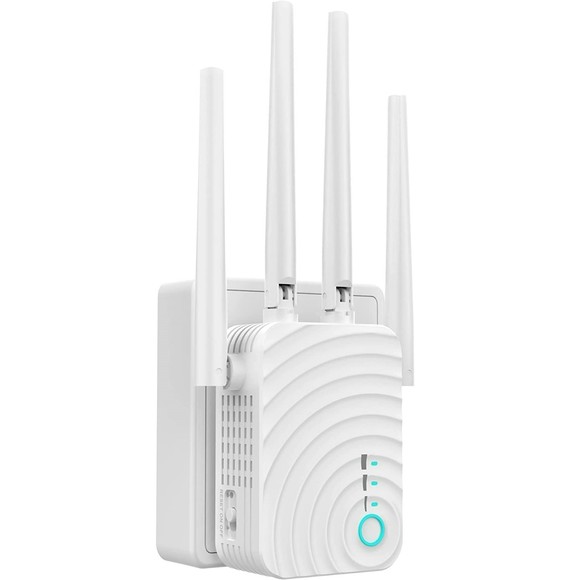 WiFi Extender Wireless Signal Booster Cover to 5000sq.ft and 35 Devices - Picture 1 of 6